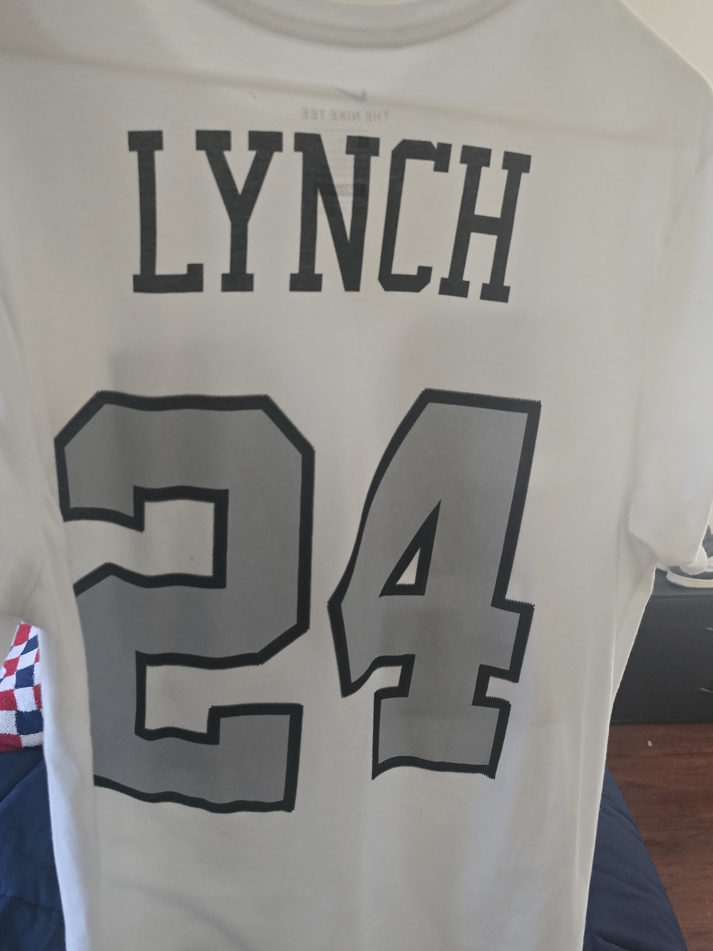 24 White & Gray Graphic Men’s Tee
